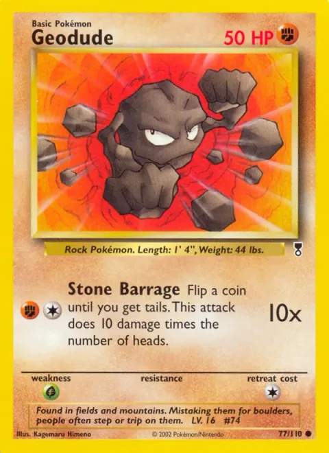 Geodude [Stone Barrage]