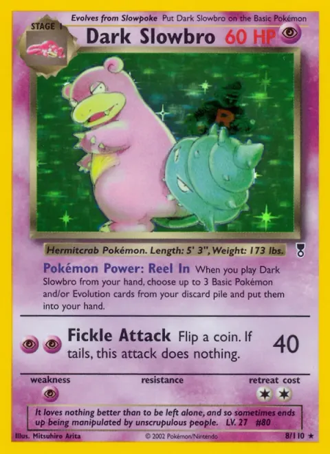 Dark Slowbro [Reel In | Fickle Attack]