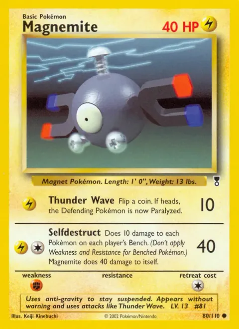 Magnemite [Thunder Wave | Selfdestruct]