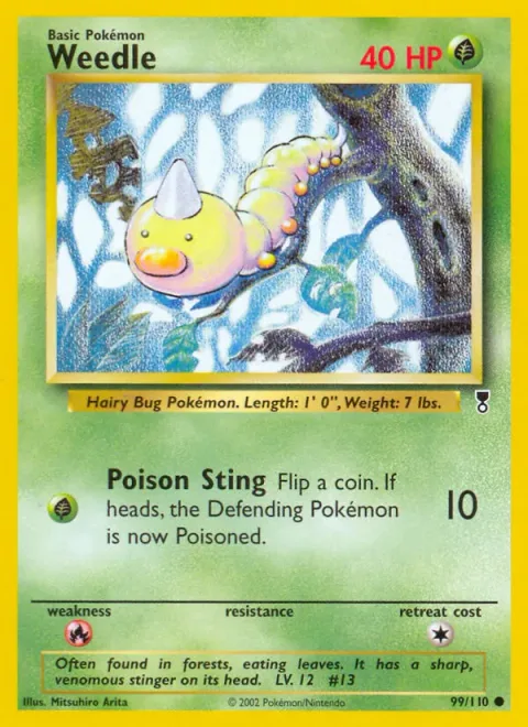 Weedle [Poison Sting | Base Set]