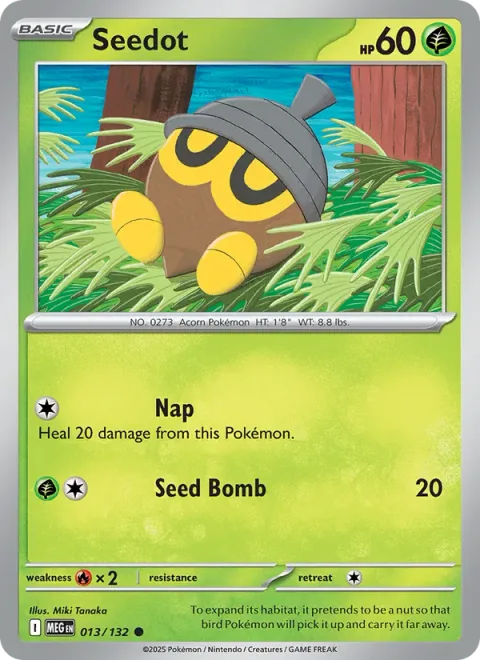Seedot [Nap | Seed Bomb]