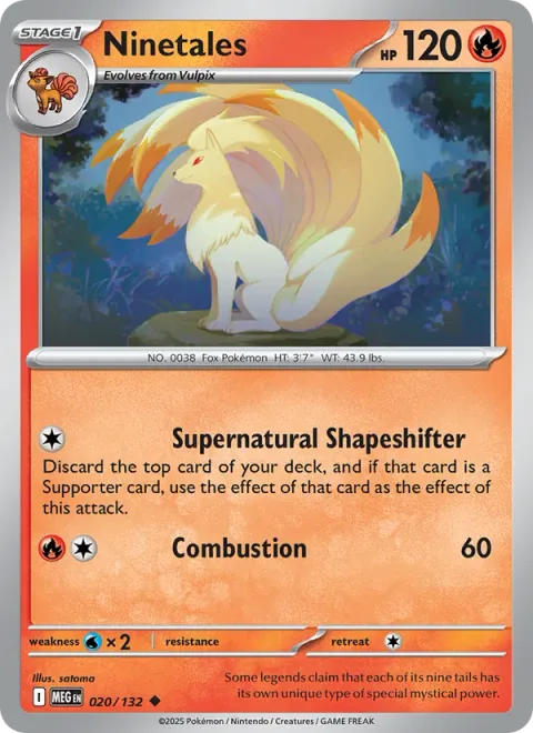 Ninetales [Supernatural Shapeshifter | Combustion]
