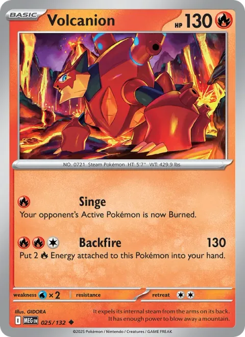 Volcanion [Singe | Backfire]