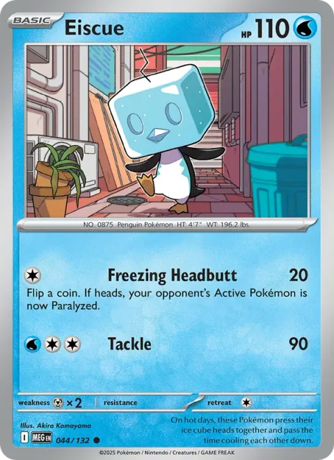 Eiscue [Freezing Headbutt | Tackle]