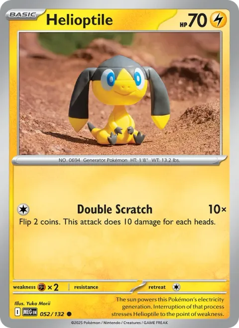 Helioptile [Double Scratch]