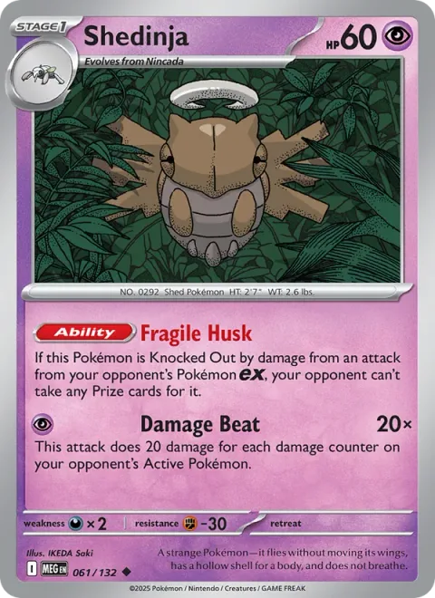 Shedinja [Fragile Husk | Damage Beat]