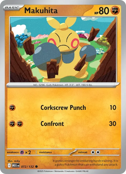 Makuhita [Corkscrew Punch | Confront]