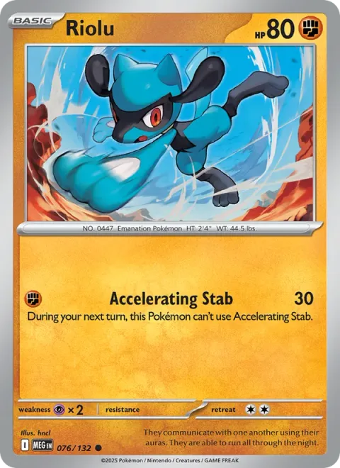 Riolu [Accelerating Stab]