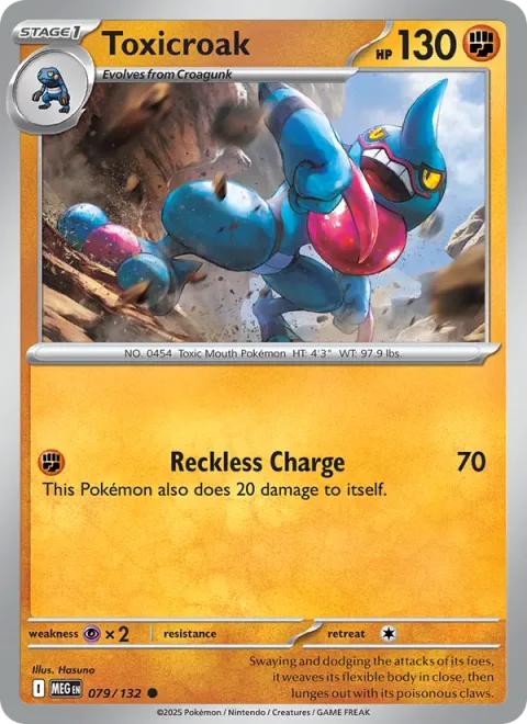 Toxicroak [Reckless Charge]