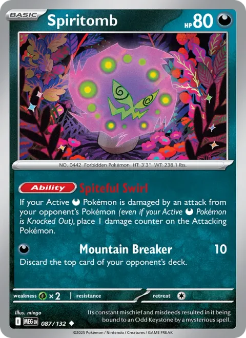 Spiritomb [Spiteful Swirl | Mountain Breaker]