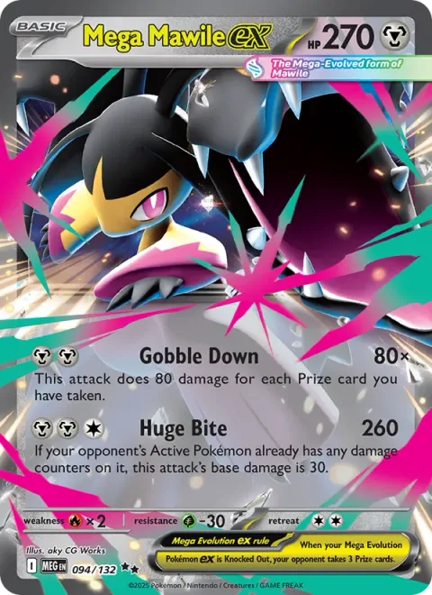 Mega Mawile ex [Gobble Down | Huge Bite]