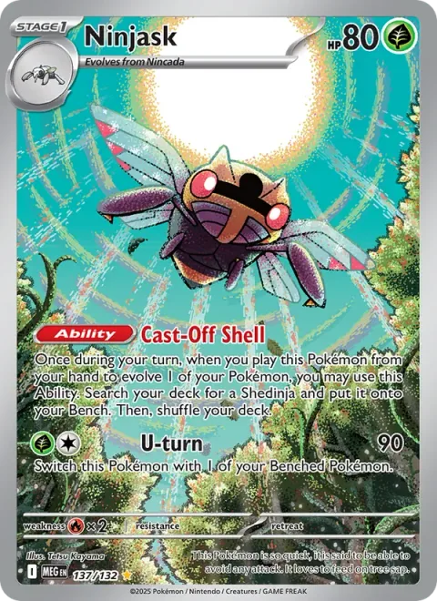 Ninjask [Cast-Off Shell | U-turn]
