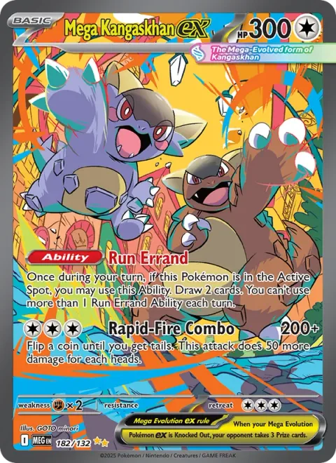 Mega Kangaskhan ex [Run Errand | Rapid-Fire Combo]