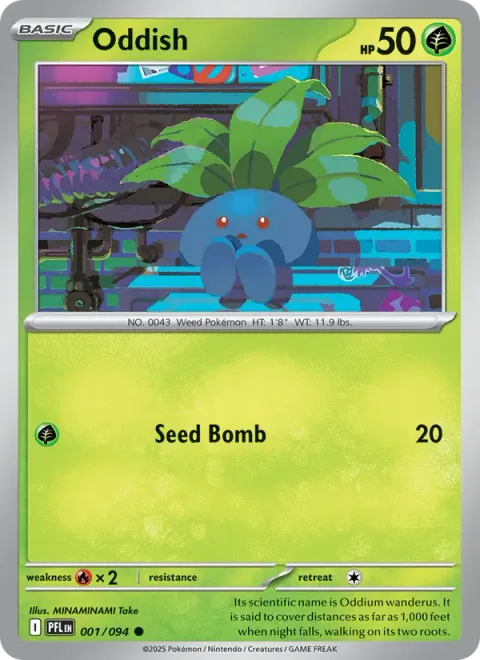 Oddish [Seed Bomb]