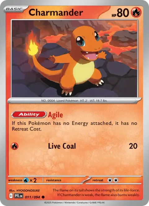 Charmander [Agile | Live Coal]