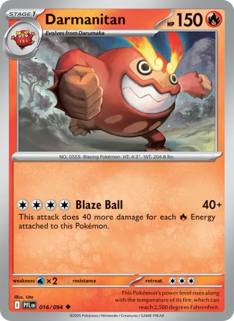 Darmanitan [Blaze Ball]