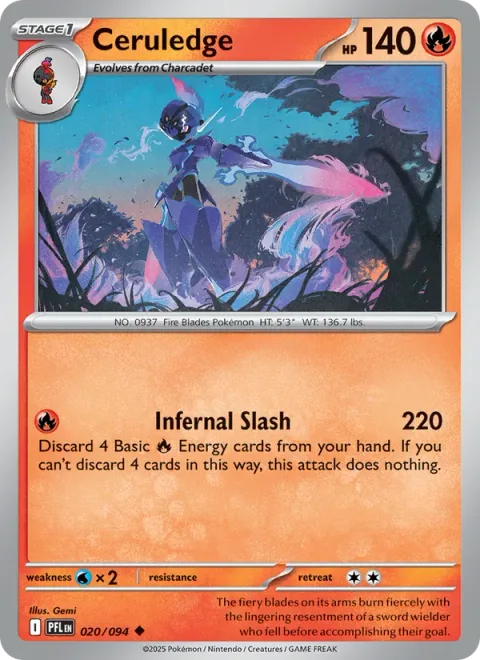 Ceruledge [Infernal Slash]