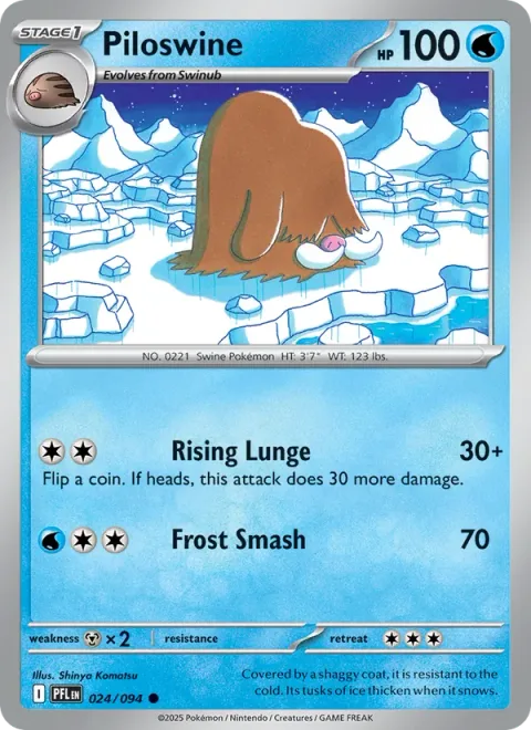 Piloswine [Rising Lunge | Frost Smash]