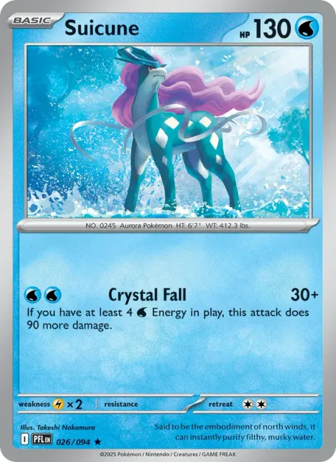 Suicune [Crystal Fall]