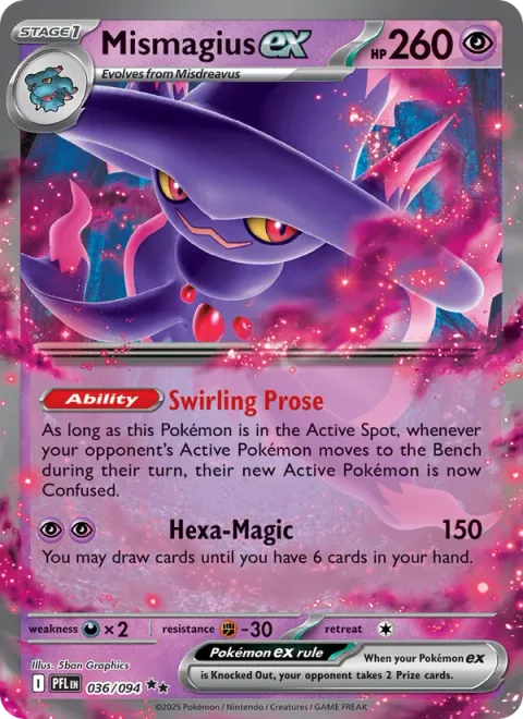 Mismagius ex [Swirling Prose | Hexa-Magic]