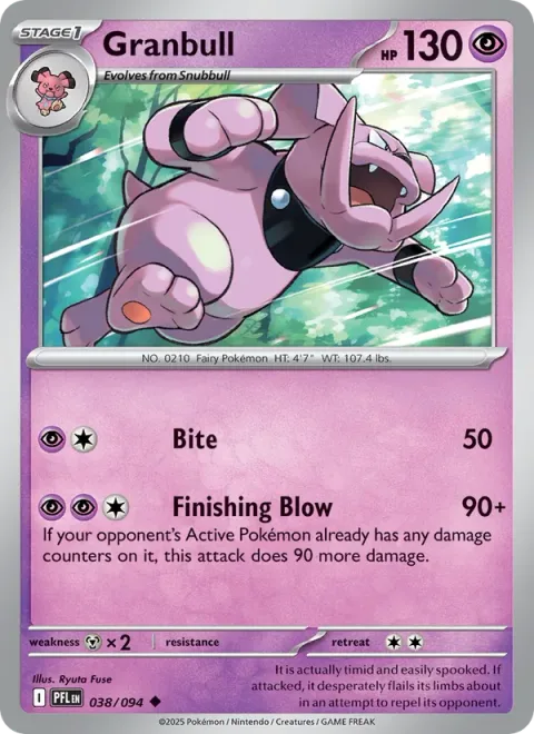 Granbull [Bite | Finishing Blow]