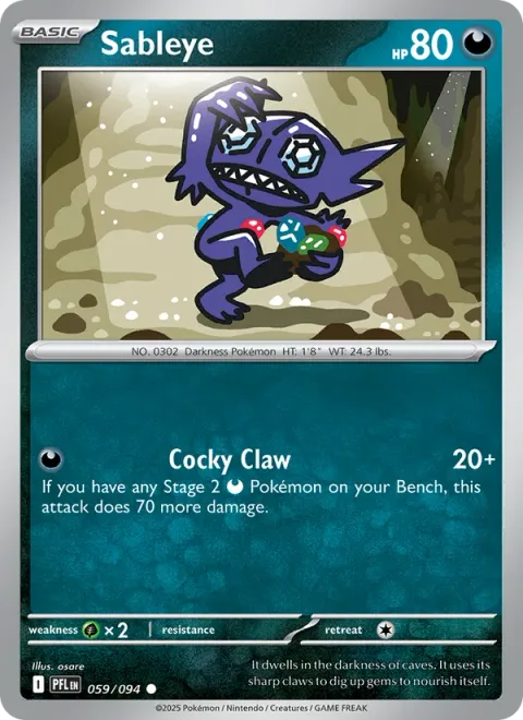 Sableye [Cocky Claw]
