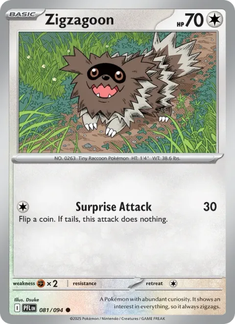 Zigzagoon [Surprise Attack]