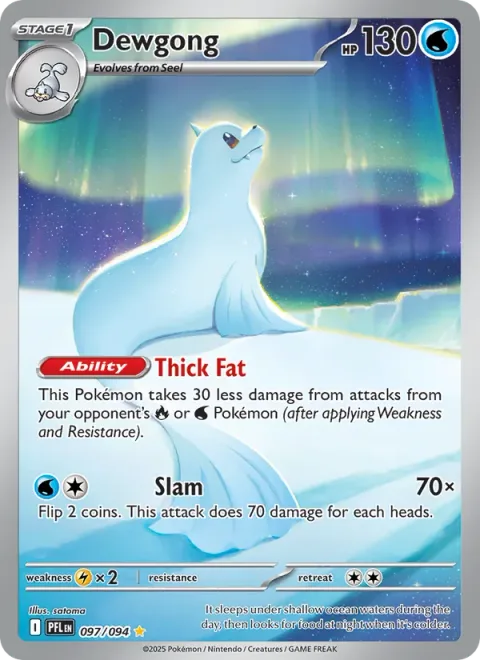 Dewgong [Thick Fat | Slam]