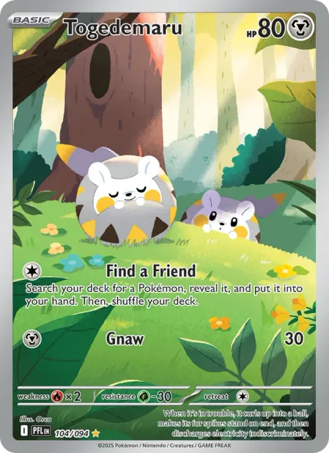 Togedemaru [Find a Friend | Gnaw]
