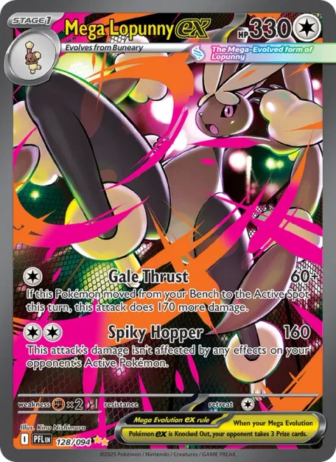 Mega Lopunny ex [Gale Thrust | Spiky Hopper]