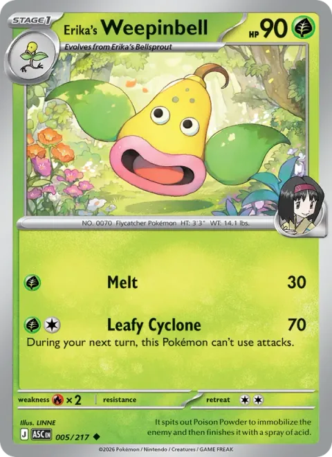 Erika's Weepinbell [Melt | Leafy Cyclone]