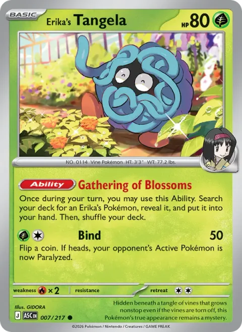 Erika's Tangela [Gathering of Blossoms | Bind]