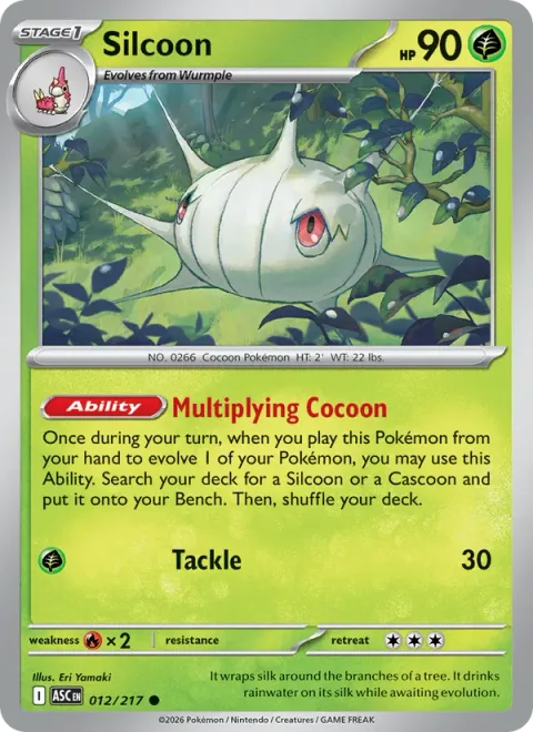 Silcoon [Multiplying Cocoon | Tackle]
