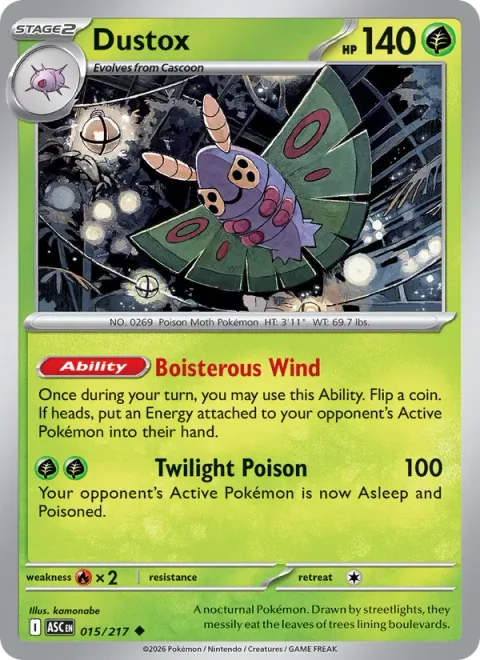 Dustox [Boisterous Wind | Twilight Poison]