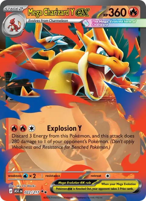 Mega Charizard Y ex [Explosion Y]