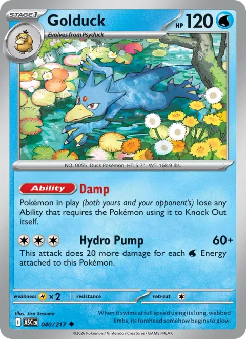 Golduck [Damp | Hydro Pump]