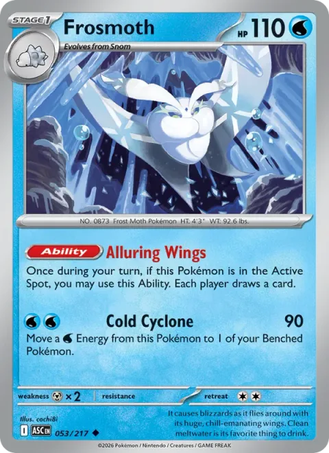Frosmoth [Alluring Wings | Cold Cyclone]