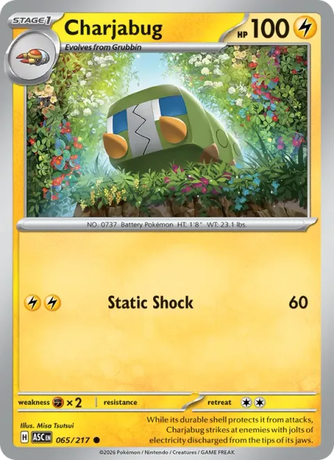 Charjabug [Static Shock]