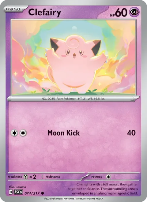 Clefairy [Moon Kick]