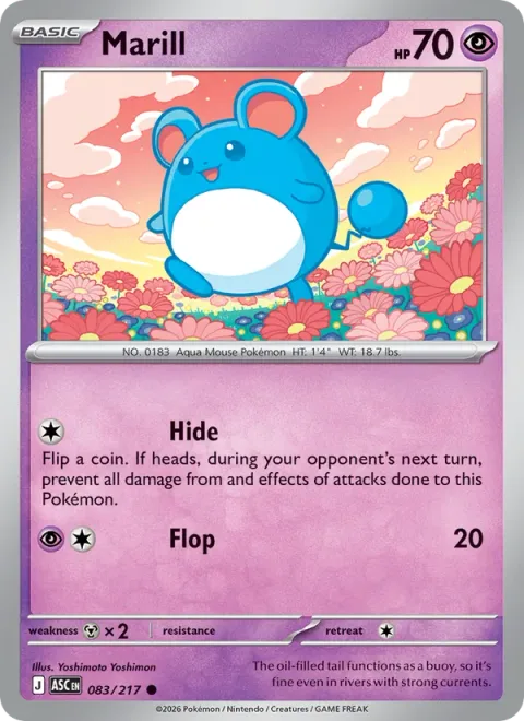Marill [Hide | Flop]