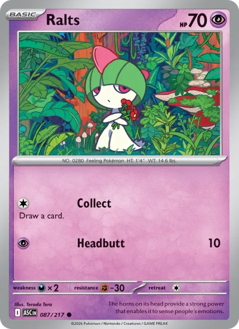 Ralts [Collect | Headbutt]