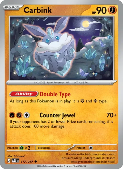 Carbink [Double Type | Counter Jewel]