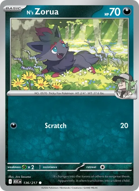 N's Zorua [Scratch]