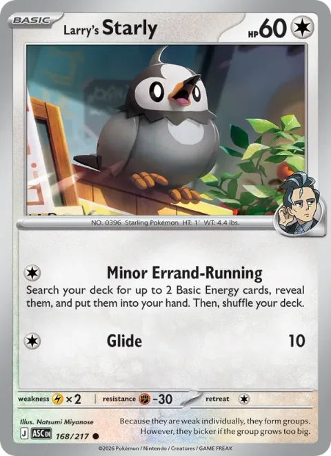 Larry's Starly [Minor Errand-Running | Glide]
