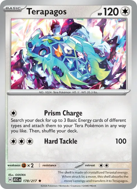 Terapagos [Prism Charge | Hard Tackle]