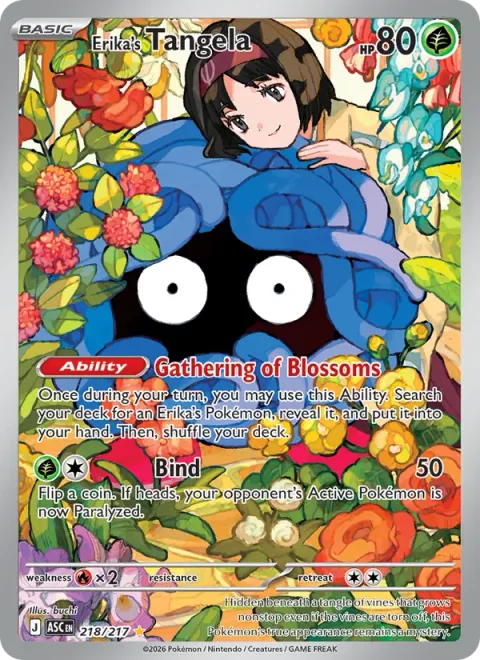 Erika's Tangela [Gathering of Blossoms | Bind]