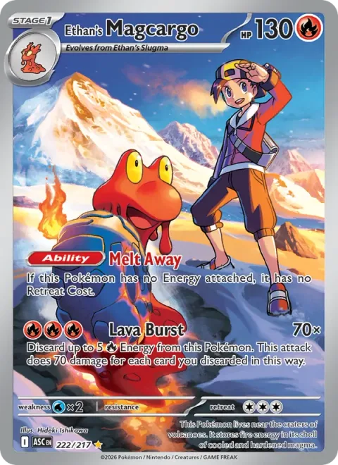 Ethan's Magcargo [Melt Away | Lava Burst]