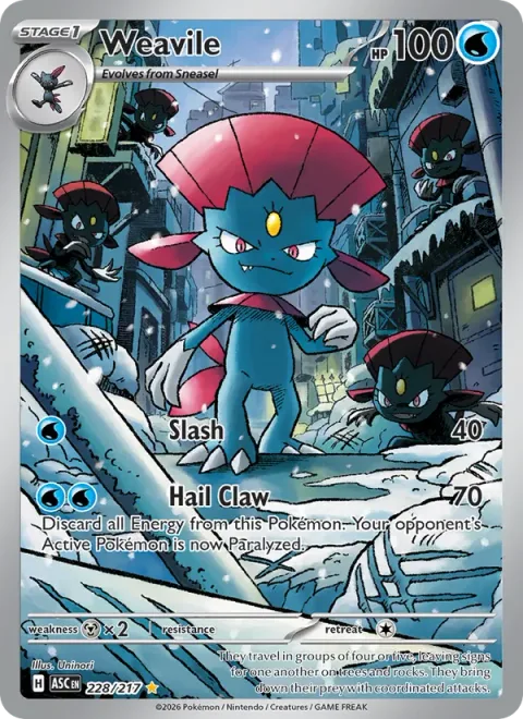 Weavile [Slash | Hail Claw]