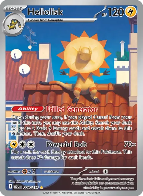 Heliolisk [Frilled Generator | Powerful Bolt]