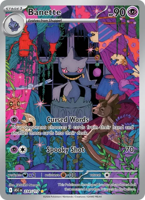 Banette [Cursed Words | Spooky Shot]
